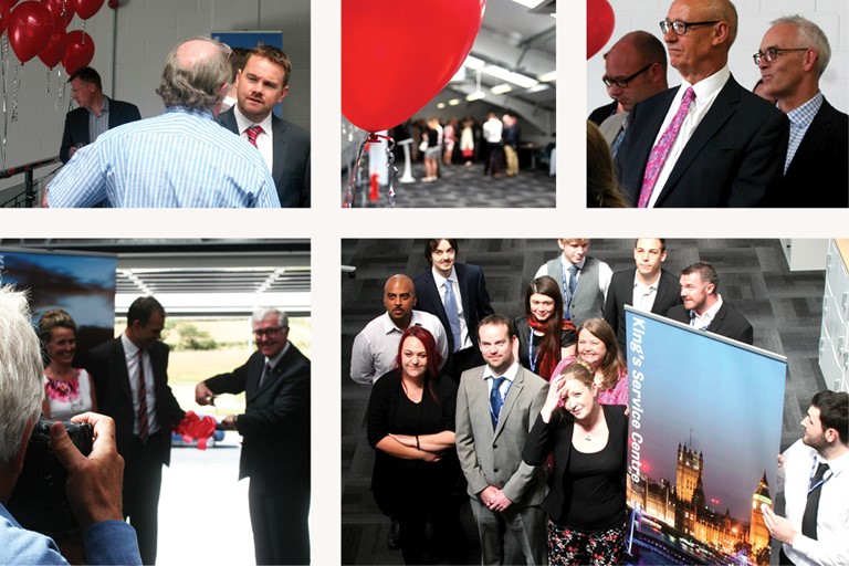 Kings Service Centre, opening event montage