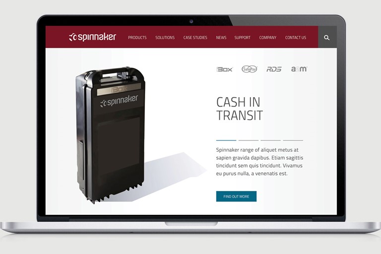 Spinnaker, Design79, website, design, digital, engineering, security