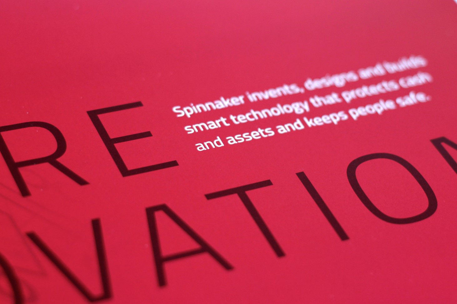 Spinnaker, Design79, brochure, manual, print, publication, engineering, security, invent